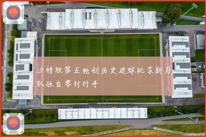沙特联第五轮创历史进球纪录新月队独自零封对手