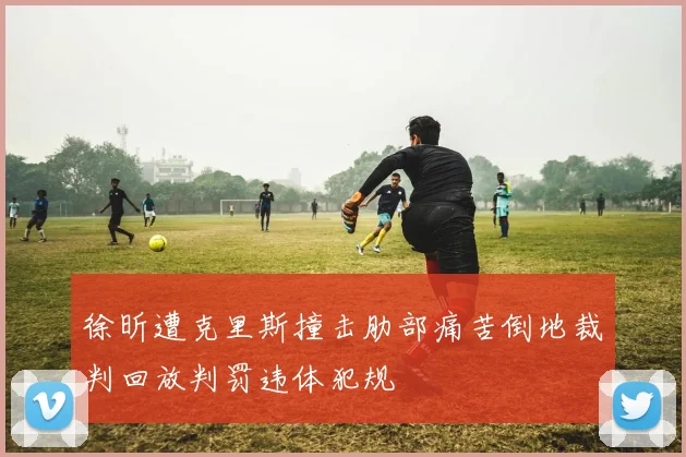 徐昕遭克里斯撞击肋部痛苦倒地裁判回放判罚违体犯规